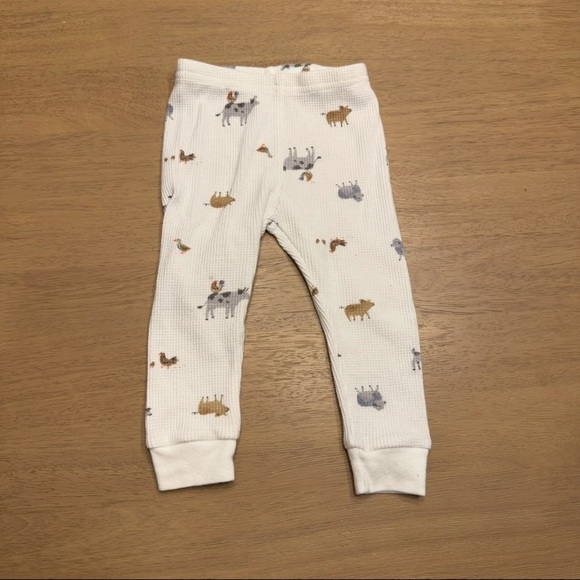 Carters farm animals Pajamas Set 12M - Picture 3 of 4